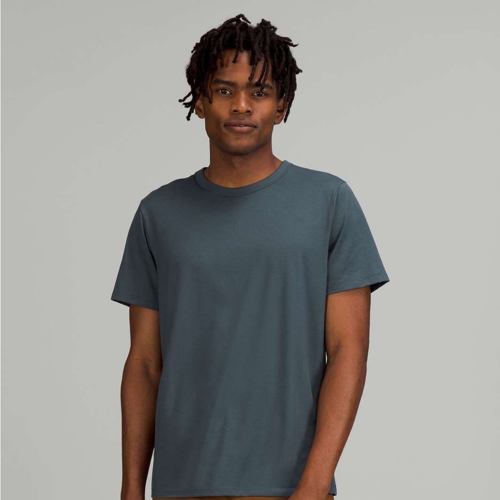Lululemon Fundamental Blue Short Sleeve Tee
